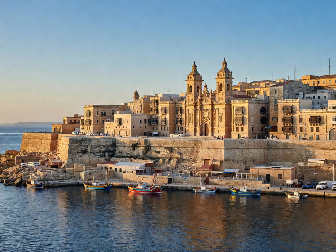 Valletta Grand Harbour and Baroque Malta