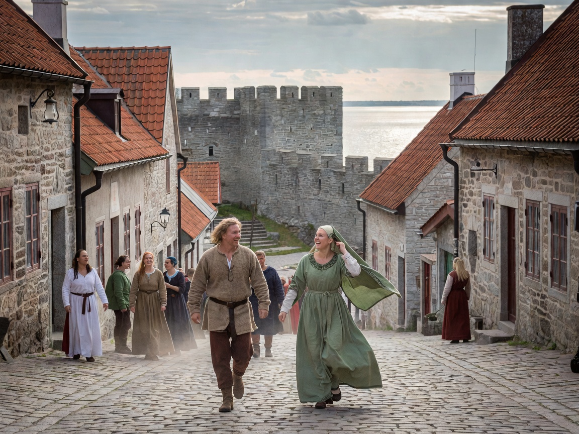 Gotland Visby Sweden limestone heritage